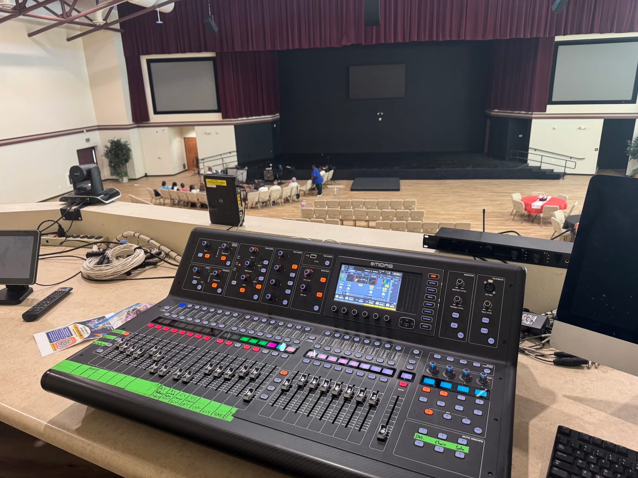 Professional Live Sound Setup